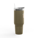 Insulated Travel Mug — "Competitive Rester" Flounder Design (40oz)