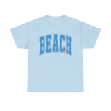 Beach Collegiate Style - Cotton Tee