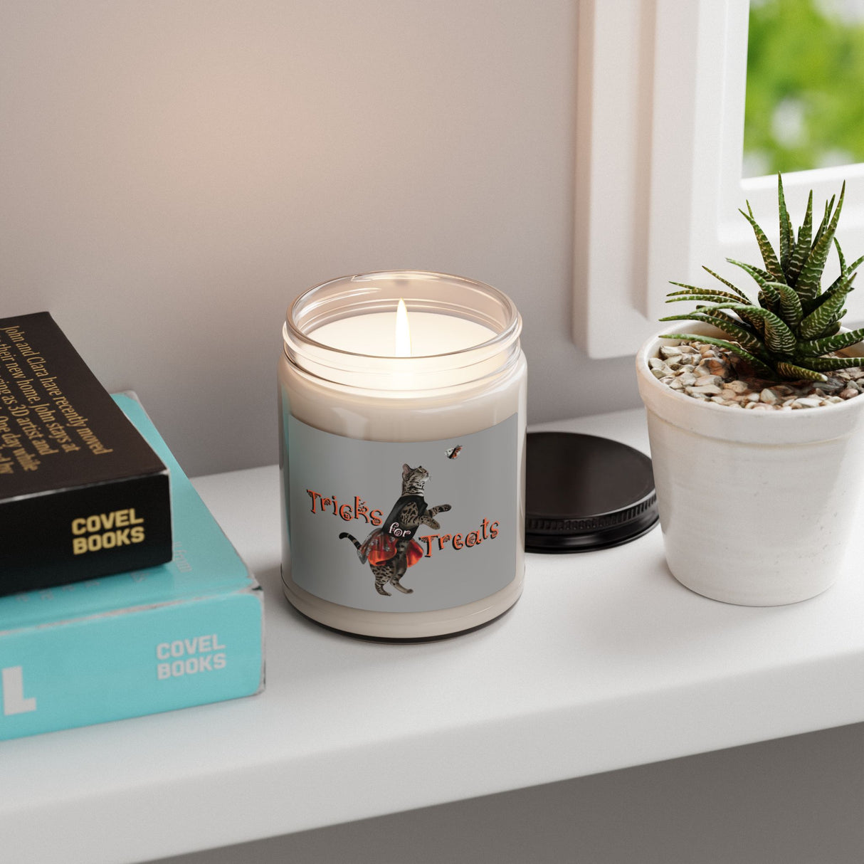 Halloween 'Tricks for Treats' Soy Candle — Flounder Ballet Tutu 9oz