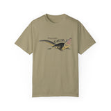 Comfort Colors Garment-Dyed T-shirt with Alligator Design Procasti-Gator