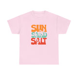 Sun, Sand, Salt Unisex Cotton Tee