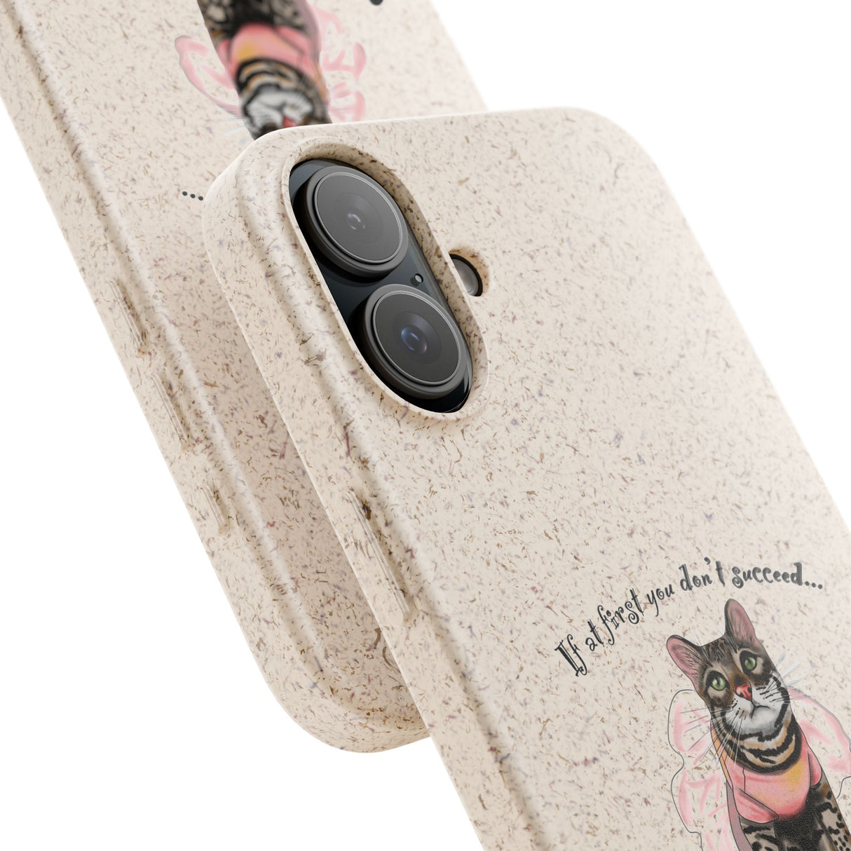 Phone Case - Flounder and Mouse Toy in Ballet Tutus Design by Nina