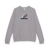 Purrmaid Flounder Raglan Crewneck — “I Want to Be Where the People Aren’t”