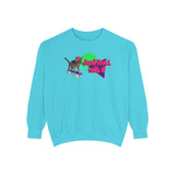 Sweatshirt - Just Roll with it Flounder the Purrmaid Design by Nina