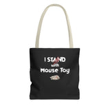 Mouse Toy Tote Bag - Hand Drawn Design by Nina
