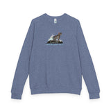 Purrmaid Flounder Raglan Crewneck — “I Want to Be Where the People Aren’t”