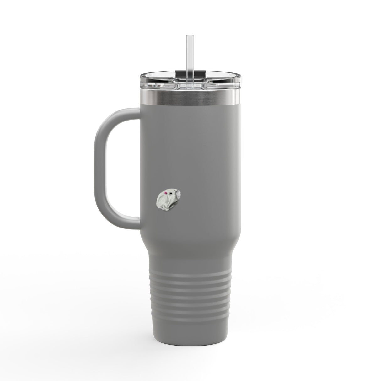 Insulated Travel Mug — "Competitive Rester" Flounder Design (40oz)