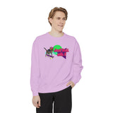 Sweatshirt - Just Roll with it Flounder the Purrmaid Design by Nina