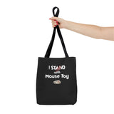 Mouse Toy Tote Bag - Hand Drawn Design by Nina