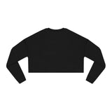 Stay Weird Cropped Sweatshirt — Flocahontas & Mouse Toy Artwork