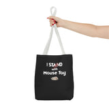 Mouse Toy Tote Bag - Hand Drawn Design by Nina