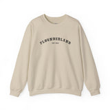FlounderLand Collegiate Crewneck Sweatshirt — "EST. 2021"