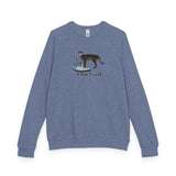 “I Said What I Said” Raglan Crewneck — Flounder Talking Pet Buttons Design