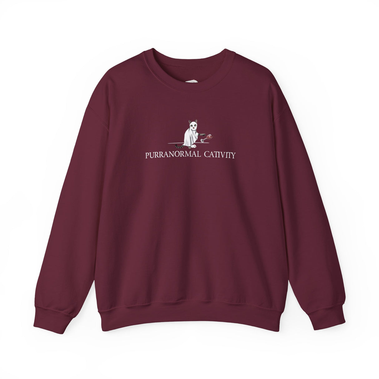 Crewneck Sweatshirt Purranormal Cativity Design by Nina