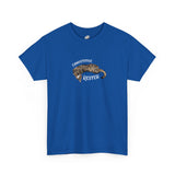 Flounder 'Competitive Rester' T-Shirt — Funny Resting Pose Tee