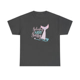 Mermaid Tee - Splashy and Sassy Unisex Heavy Cotton