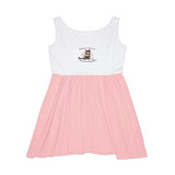 Women's Skater Dress - Ballet Design Featuring Flounder in a Tutu