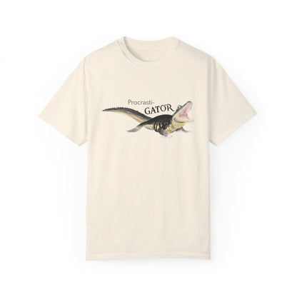 Comfort Colors Garment-Dyed T-shirt with Alligator Design Procasti-Gator