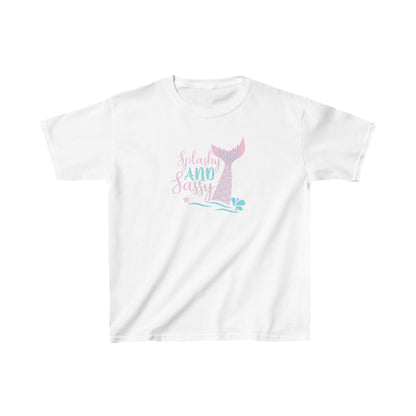 Mermaid "Splashy and Sassy" Tee