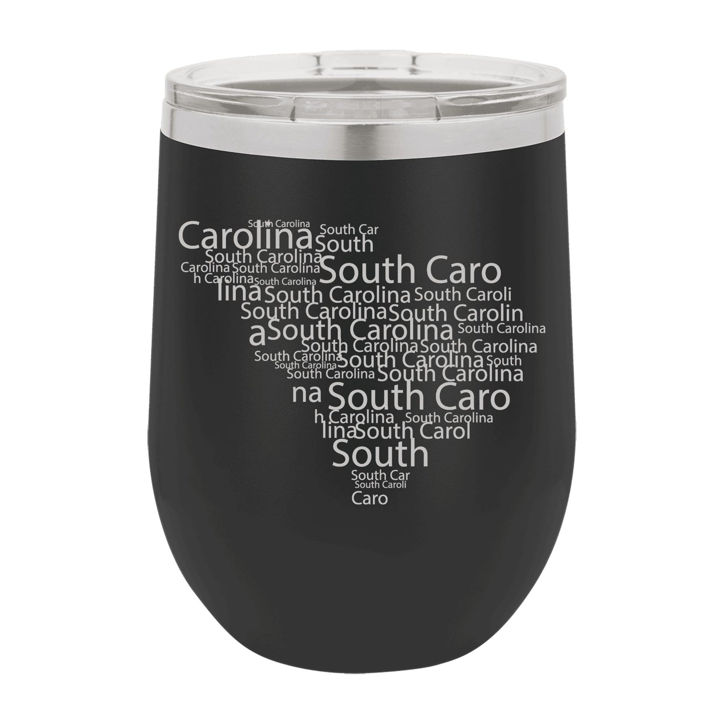 South Carolina 12 oz. Polar Camel Wine Tumbler with Lid - Insulated Gift