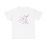 Mermaid Tee - Splashy and Sassy Unisex Heavy Cotton