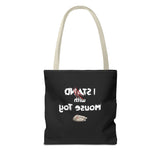 Mouse Toy Tote Bag - Hand Drawn Design by Nina