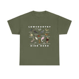 Bird Species Unisex Tee - Lowcountry Bird Nerd Shirt