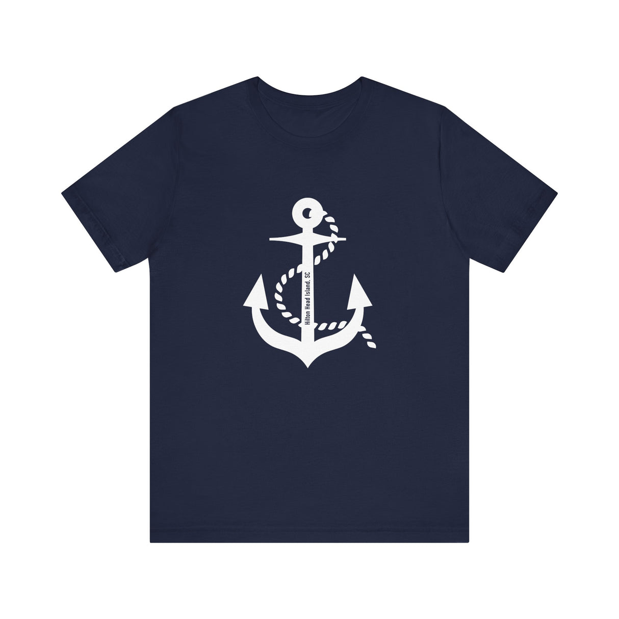 Nautical Anchor Unisex Tee - Hilton Head Island, SC