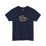 Flounder 'Competitive Rester' T-Shirt — Funny Resting Pose Tee