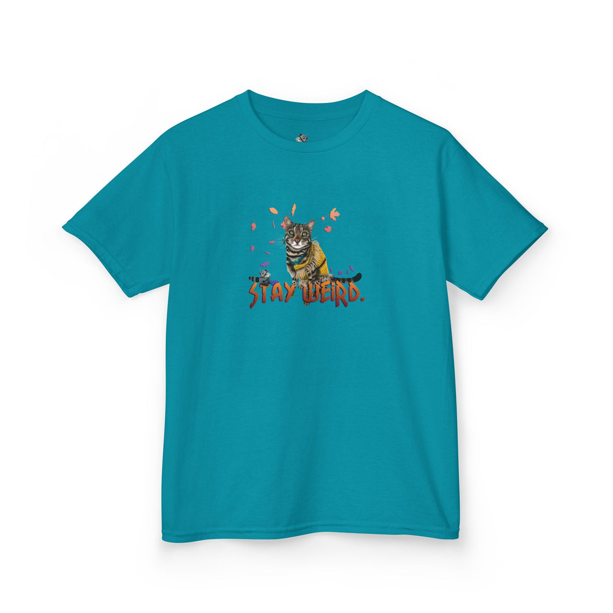 Stay Weird Flocahontas Kids T-Shirt — Hand-Drawn Character Tee