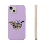 Flounder Cat - Don't Stress Meowt Biodegradable Phone Case – Eco-Friendly & Stylish