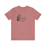 Funny Cat Mom water Wine T-shirt