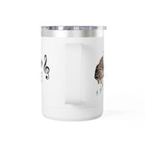 Coffee Mug Tumbler - Treble Maker Design Hand Drawn by Flounder's Mom, Nina