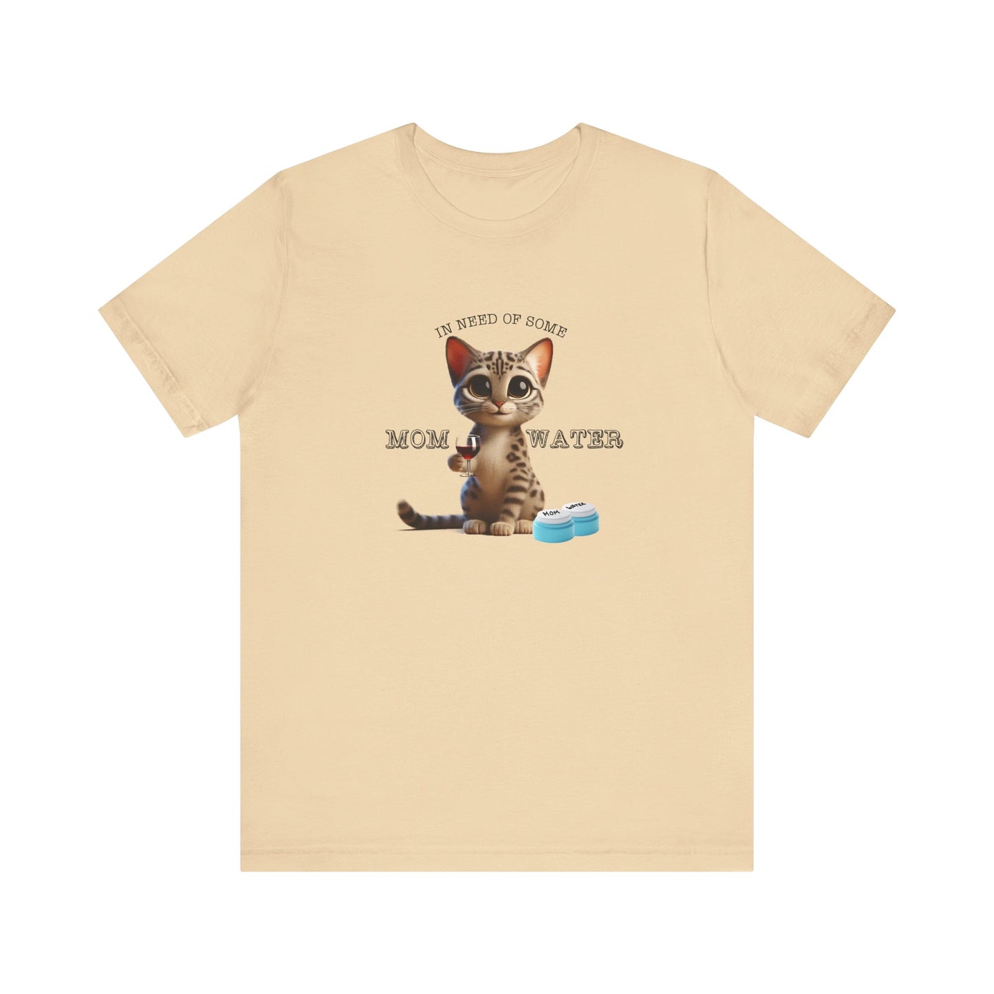 Adult Funny Cat Wine Tee