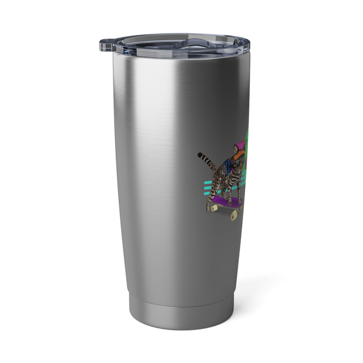 Tumbler - Just Roll with it Flounder the Purrmaid Design by Nina