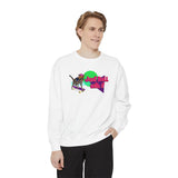 Sweatshirt - Just Roll with it Flounder the Purrmaid Design by Nina