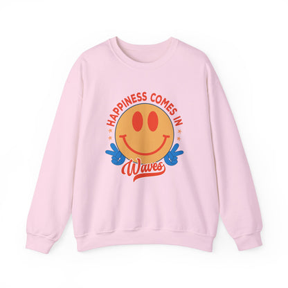 Happiness Comes in Waves Sweatshirt