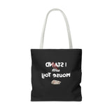 Mouse Toy Tote Bag - Hand Drawn Design by Nina