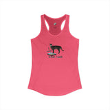 I Said What I Said Tank — Flounder Talking Pet Buttons Racerback Tank