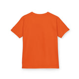 Kids Tee — “Paint With All The Colors Of The Wind” Flounder the Purrcasso Kids T-Shirt