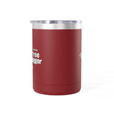 Coffee Mug Tumbler - Christmas Tree Hugger Design