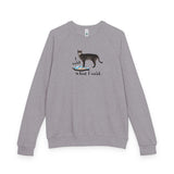“I Said What I Said” Raglan Crewneck — Flounder Talking Pet Buttons Design