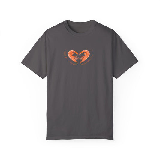 Shrimp Heart Comfort Colors Graphic Tee