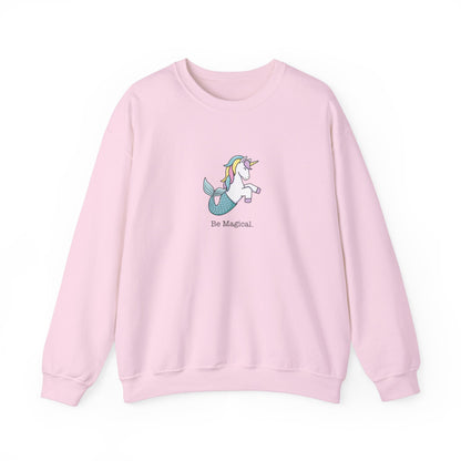 Mermaid Unicorn Crewneck Sweatshirt - Be Magical Design