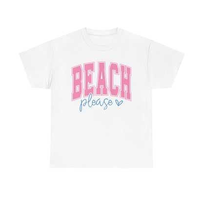 Beach Please Cotton Tee