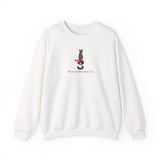 This is my Red Spores Car Unisex Heavy Blend™ Crewneck Sweatshirt featuring Flounder and Mouse Toy