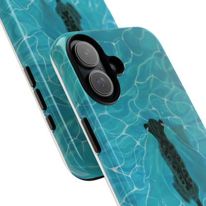 Phone Cases Purrmaid Painting featuring Flounder