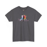 Flounder the Purrcasso T-Shirt — "Paint With All the Colors of the Wind" Cat Art Tee