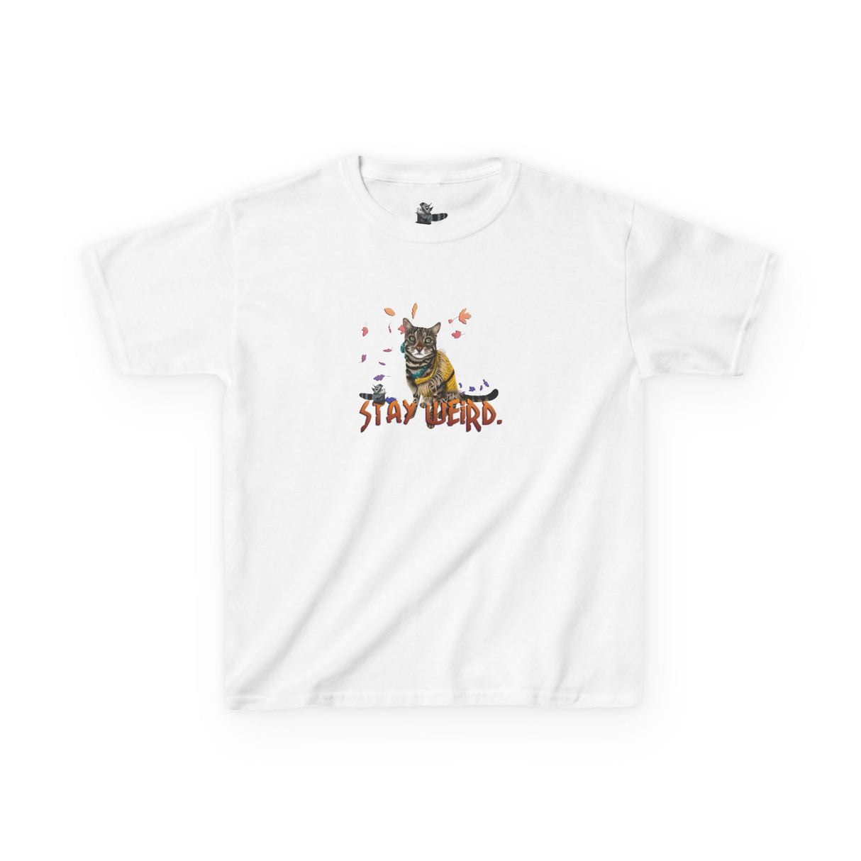 Stay Weird Flocahontas Kids T-Shirt — Hand-Drawn Character Tee