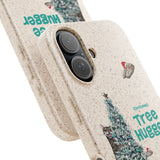 Phone Case with Christmas Tree Hugger Design